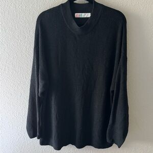 Free People OVERSIZED Easy Street Mock Neck Sweater Women’s Small